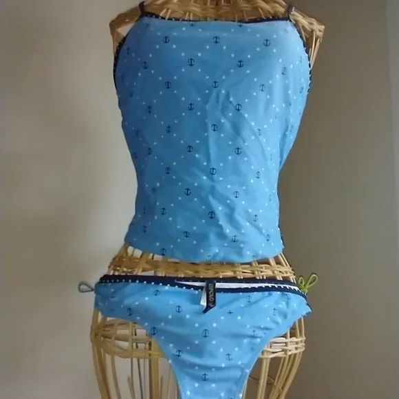 SOLD!!!Swimwear Polo Bathing suit U.S Polo Assoc tankini - Picture 7 of 13